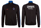 NFL Dallas Cowboys Team Logo 2015 Men Football Jacket (43),baseball caps,new era cap wholesale,wholesale hats