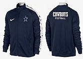 NFL Dallas Cowboys Team Logo 2015 Men Football Jacket (51),baseball caps,new era cap wholesale,wholesale hats