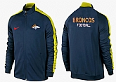 NFL Denver Broncos Team Logo 2015 Men Football Jacket (15),baseball caps,new era cap wholesale,wholesale hats