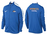 NFL Denver Broncos Team Logo 2015 Men Football Jacket (16),baseball caps,new era cap wholesale,wholesale hats