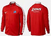 NFL Detroit Lions Team Logo 2015 Men Football Jacket (11),baseball caps,new era cap wholesale,wholesale hats