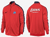 NFL Detroit Lions Team Logo 2015 Men Football Jacket (12),baseball caps,new era cap wholesale,wholesale hats
