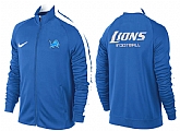 NFL Detroit Lions Team Logo 2015 Men Football Jacket (16),baseball caps,new era cap wholesale,wholesale hats