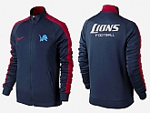 NFL Detroit Lions Team Logo 2015 Men Football Jacket (19),baseball caps,new era cap wholesale,wholesale hats