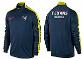 NFL Houston Texans Team Logo 2015 Men Football Jacket (20),baseball caps,new era cap wholesale,wholesale hats
