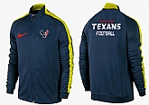 NFL Houston Texans Team Logo 2015 Men Football Jacket (34),baseball caps,new era cap wholesale,wholesale hats