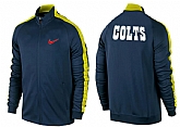 NFL Indianapolis Colts Team Logo 2015 Men Football Jacket (1),baseball caps,new era cap wholesale,wholesale hats