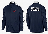NFL Indianapolis Colts Team Logo 2015 Men Football Jacket (13),baseball caps,new era cap wholesale,wholesale hats