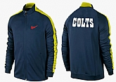 NFL Indianapolis Colts Team Logo 2015 Men Football Jacket (15),baseball caps,new era cap wholesale,wholesale hats