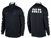 NFL Indianapolis Colts Team Logo 2015 Men Football Jacket (25),baseball caps,new era cap wholesale,wholesale hats