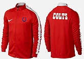 NFL Indianapolis Colts Team Logo 2015 Men Football Jacket (30),baseball caps,new era cap wholesale,wholesale hats
