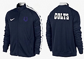 NFL Indianapolis Colts Team Logo 2015 Men Football Jacket (32),baseball caps,new era cap wholesale,wholesale hats