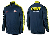 NFL Kansas City Chiefs Team Logo 2015 Men Football Jacket (1),baseball caps,new era cap wholesale,wholesale hats