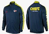 NFL Kansas City Chiefs Team Logo 2015 Men Football Jacket (15),baseball caps,new era cap wholesale,wholesale hats