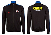 NFL Kansas City Chiefs Team Logo 2015 Men Football Jacket (5),baseball caps,new era cap wholesale,wholesale hats