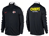 NFL Kansas City Chiefs Team Logo 2015 Men Football Jacket (6),baseball caps,new era cap wholesale,wholesale hats