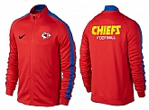 NFL Kansas City Chiefs Team Logo 2015 Men Football Jacket (7),baseball caps,new era cap wholesale,wholesale hats