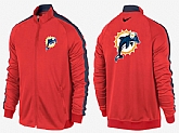 NFL Miami Dolphins Team Logo 2015 Men Football Jacket (12),baseball caps,new era cap wholesale,wholesale hats