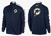 NFL Miami Dolphins Team Logo 2015 Men Football Jacket (13),baseball caps,new era cap wholesale,wholesale hats