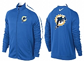 NFL Miami Dolphins Team Logo 2015 Men Football Jacket (16),baseball caps,new era cap wholesale,wholesale hats
