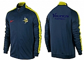 NFL Minnesota Vikings Team Logo 2015 Men Football Jacket (1),baseball caps,new era cap wholesale,wholesale hats