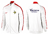 NFL Minnesota Vikings Team Logo 2015 Men Football Jacket (10),baseball caps,new era cap wholesale,wholesale hats