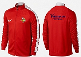 NFL Minnesota Vikings Team Logo 2015 Men Football Jacket (11),baseball caps,new era cap wholesale,wholesale hats