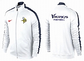 NFL Minnesota Vikings Team Logo 2015 Men Football Jacket (2),baseball caps,new era cap wholesale,wholesale hats