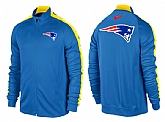 NFL New England Patriots Team Logo 2015 Men Football Jacket (17),baseball caps,new era cap wholesale,wholesale hats