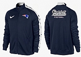 NFL New England Patriots Team Logo 2015 Men Football Jacket (32),baseball caps,new era cap wholesale,wholesale hats