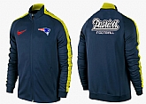 NFL New England Patriots Team Logo 2015 Men Football Jacket (34),baseball caps,new era cap wholesale,wholesale hats