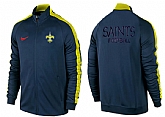 NFL New Orleans Saints Team Logo 2015 Men Football Jacket (1),baseball caps,new era cap wholesale,wholesale hats