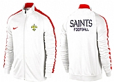 NFL New Orleans Saints Team Logo 2015 Men Football Jacket (10),baseball caps,new era cap wholesale,wholesale hats