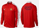 NFL New Orleans Saints Team Logo 2015 Men Football Jacket (11),baseball caps,new era cap wholesale,wholesale hats