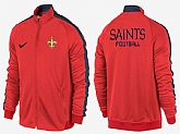 NFL New Orleans Saints Team Logo 2015 Men Football Jacket (12),baseball caps,new era cap wholesale,wholesale hats