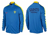 NFL New Orleans Saints Team Logo 2015 Men Football Jacket (17),baseball caps,new era cap wholesale,wholesale hats