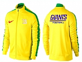 NFL New York Giants Team Logo 2015 Men Football Jacket (23),baseball caps,new era cap wholesale,wholesale hats