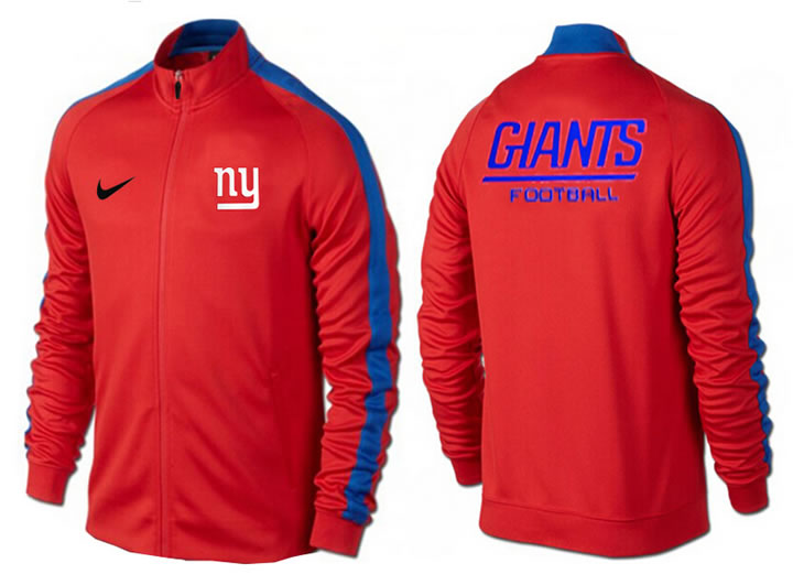 NFL New York Giants Team Logo 2015 Men Football Jacket (26)