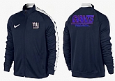 NFL New York Giants Team Logo 2015 Men Football Jacket (32),baseball caps,new era cap wholesale,wholesale hats