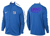 NFL New York Giants Team Logo 2015 Men Football Jacket (35)