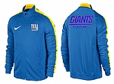 NFL New York Giants Team Logo 2015 Men Football Jacket (36)