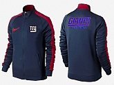 NFL New York Giants Team Logo 2015 Men Football Jacket (38)