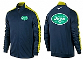 NFL New York Jets Team Logo 2015 Men Football Jacket (1),baseball caps,new era cap wholesale,wholesale hats