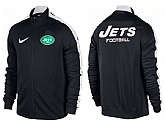 NFL New York Jets Team Logo 2015 Men Football Jacket (25),baseball caps,new era cap wholesale,wholesale hats