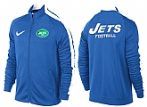 NFL New York Jets Team Logo 2015 Men Football Jacket (35),baseball caps,new era cap wholesale,wholesale hats