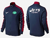 NFL New York Jets Team Logo 2015 Men Football Jacket (38),baseball caps,new era cap wholesale,wholesale hats
