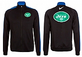 NFL New York Jets Team Logo 2015 Men Football Jacket (5),baseball caps,new era cap wholesale,wholesale hats