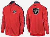 NFL Oakland Raiders Team Logo 2015 Men Football Jacket (12),baseball caps,new era cap wholesale,wholesale hats