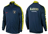NFL Oakland Raiders Team Logo 2015 Men Football Jacket (20),baseball caps,new era cap wholesale,wholesale hats