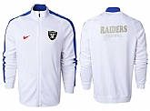 NFL Oakland Raiders Team Logo 2015 Men Football Jacket (22),baseball caps,new era cap wholesale,wholesale hats